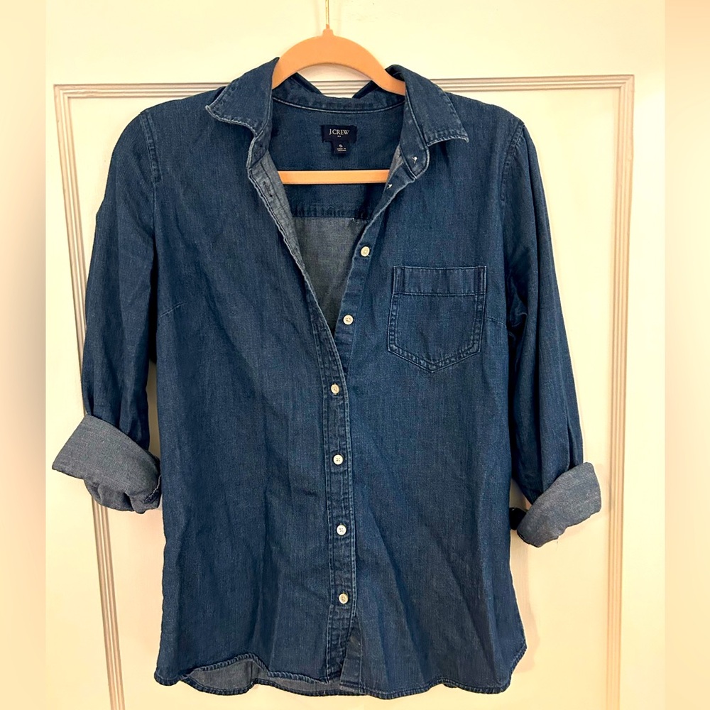 Reimagined by J. Crew Chambray Shirt 100% Cotton